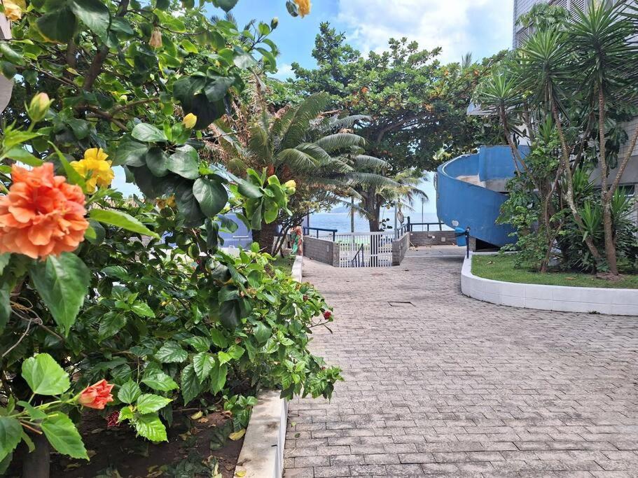 Duplex Pe Na Areia, Praia Do Tombo - Guaruja/Sp. Exterior photo