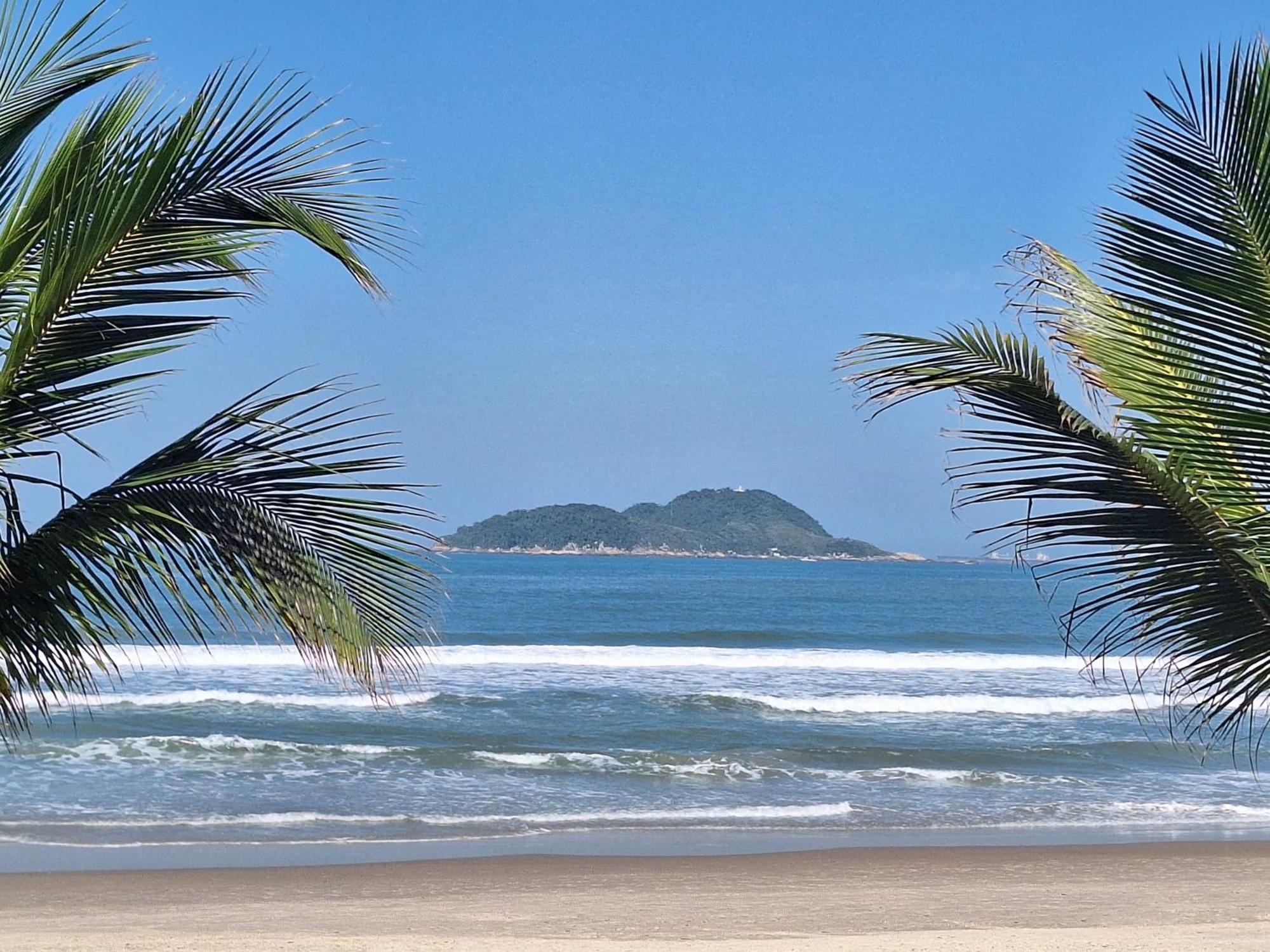 Duplex Pe Na Areia, Praia Do Tombo - Guaruja/Sp. Exterior photo