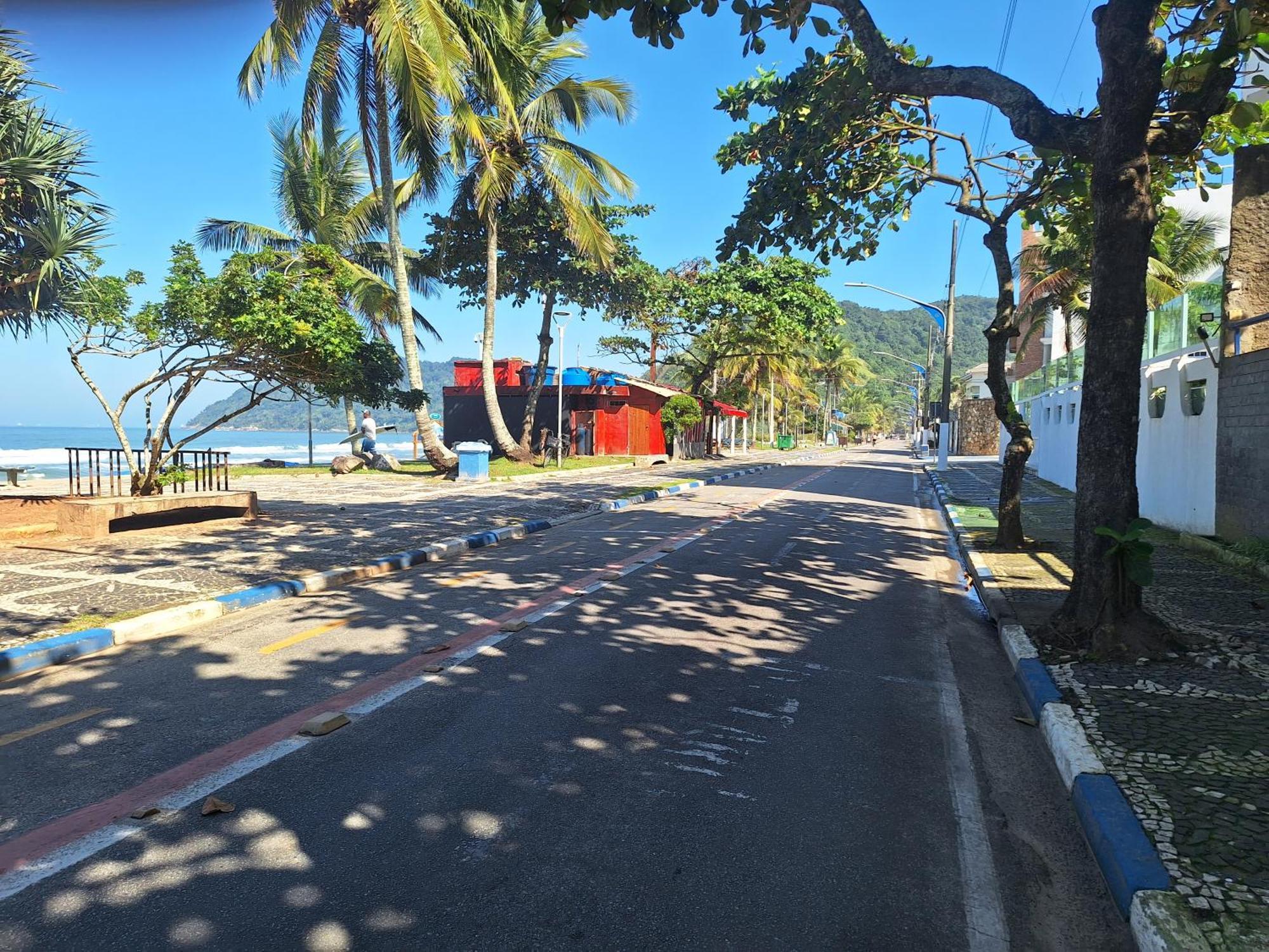 Duplex Pe Na Areia, Praia Do Tombo - Guaruja/Sp. Exterior photo